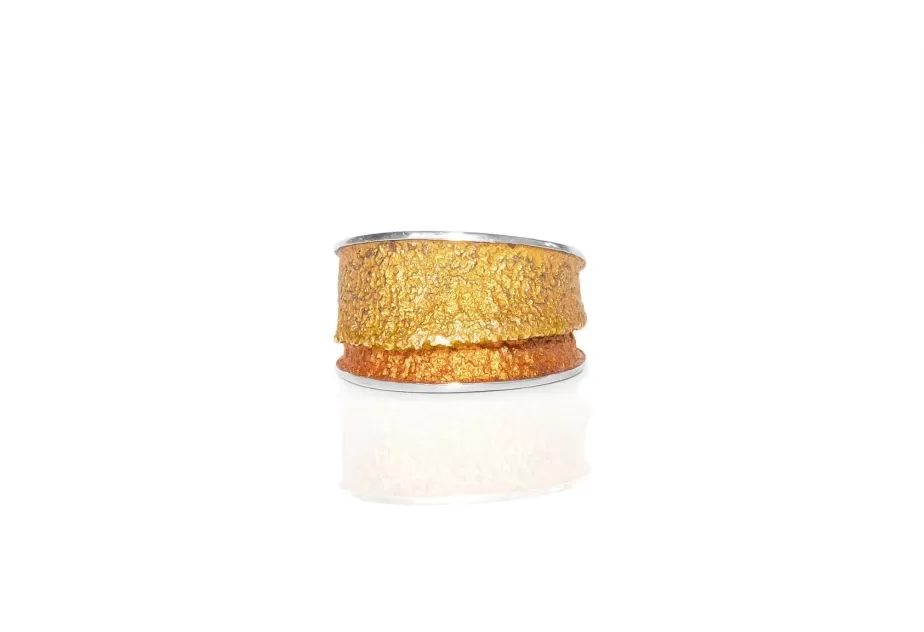 Anillo Troia Pequeño Ocre