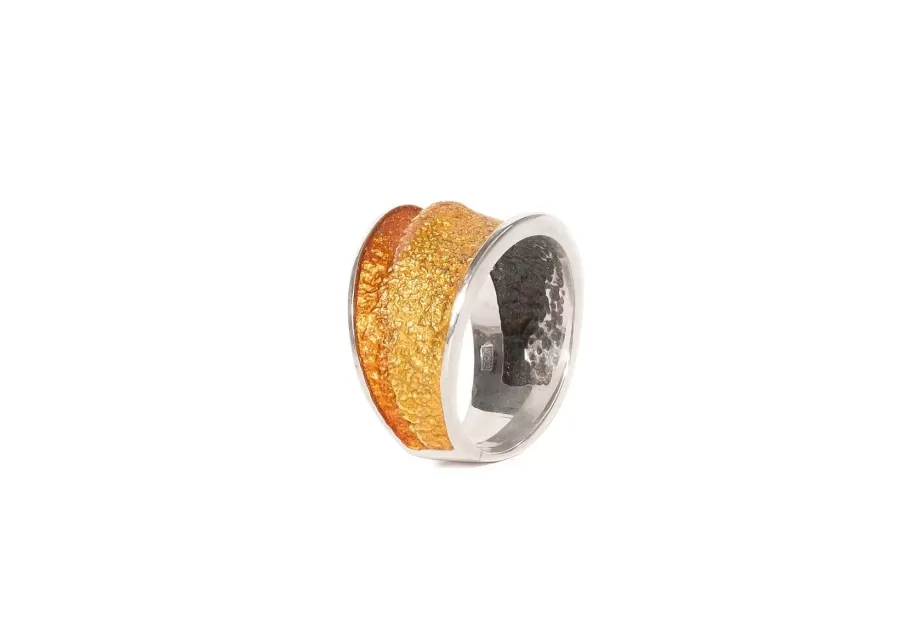 Anillo Troia Pequeño Ocre