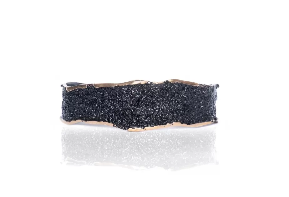Intenzza GoldenBlack medium bracelet