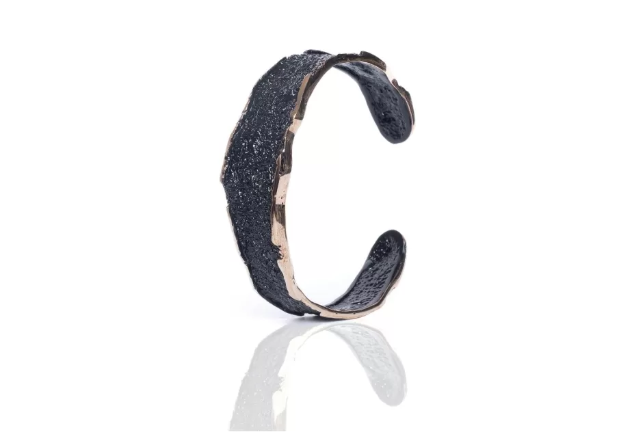 Intenzza GoldenBlack medium bracelet