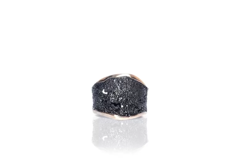 Anell Intenzza petit GoldenBlack