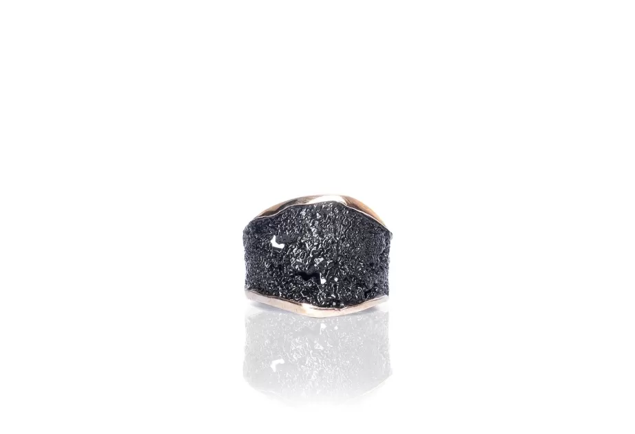 Anell Intenzza petit GoldenBlack