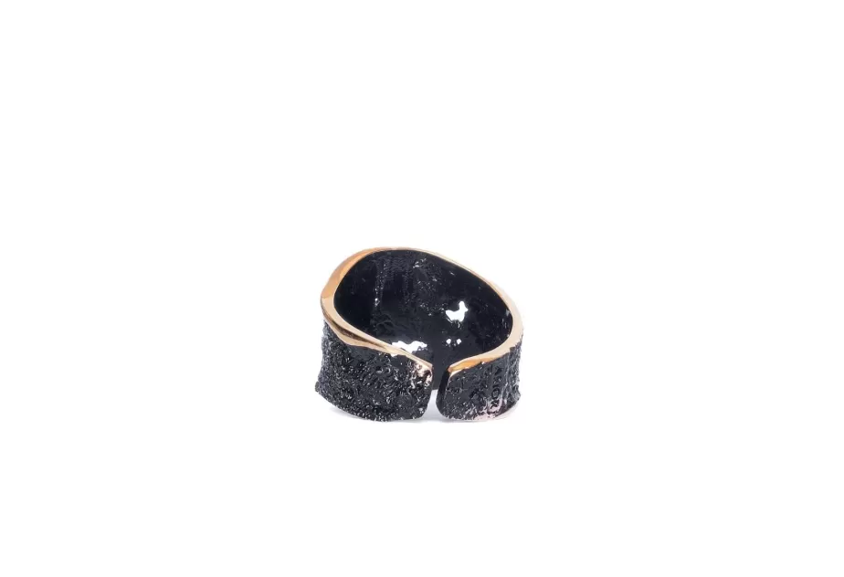 Anell Intenzza petit GoldenBlack
