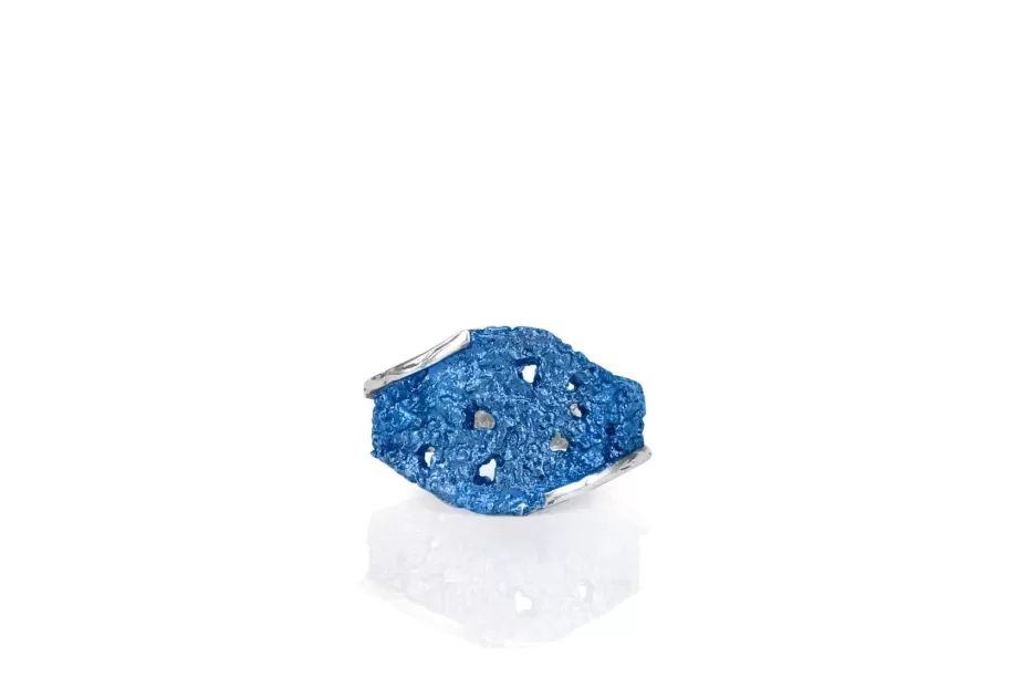 Symphony cobalt blue ring