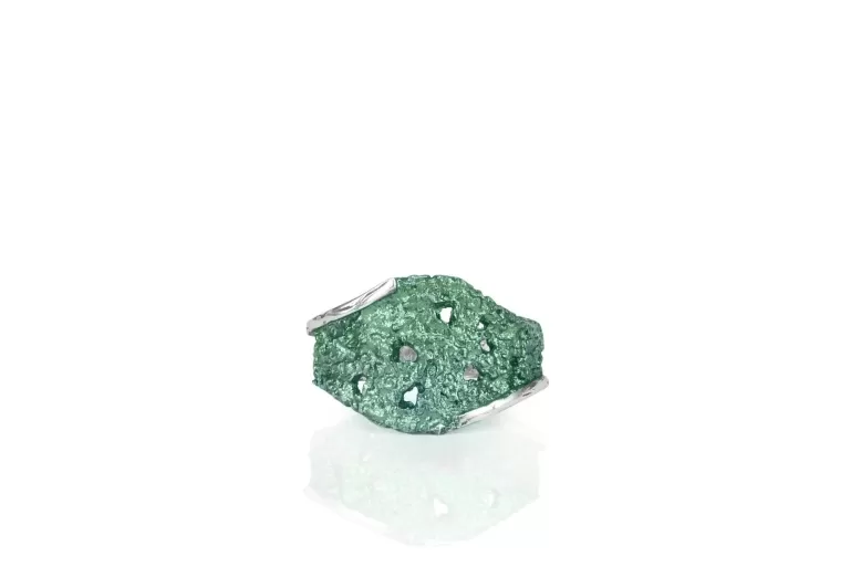 Symphony jade green  ring