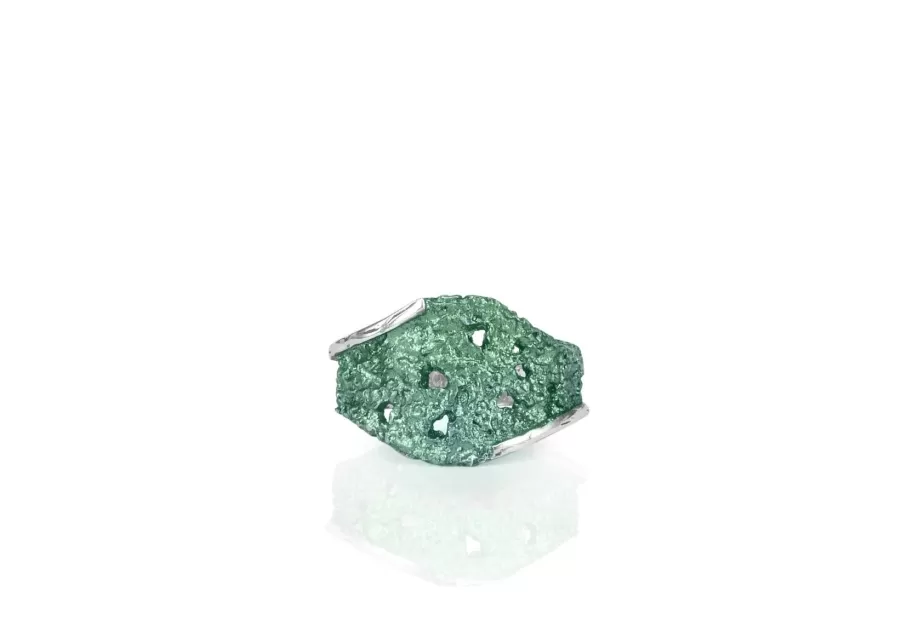 Symphony jade green  ring