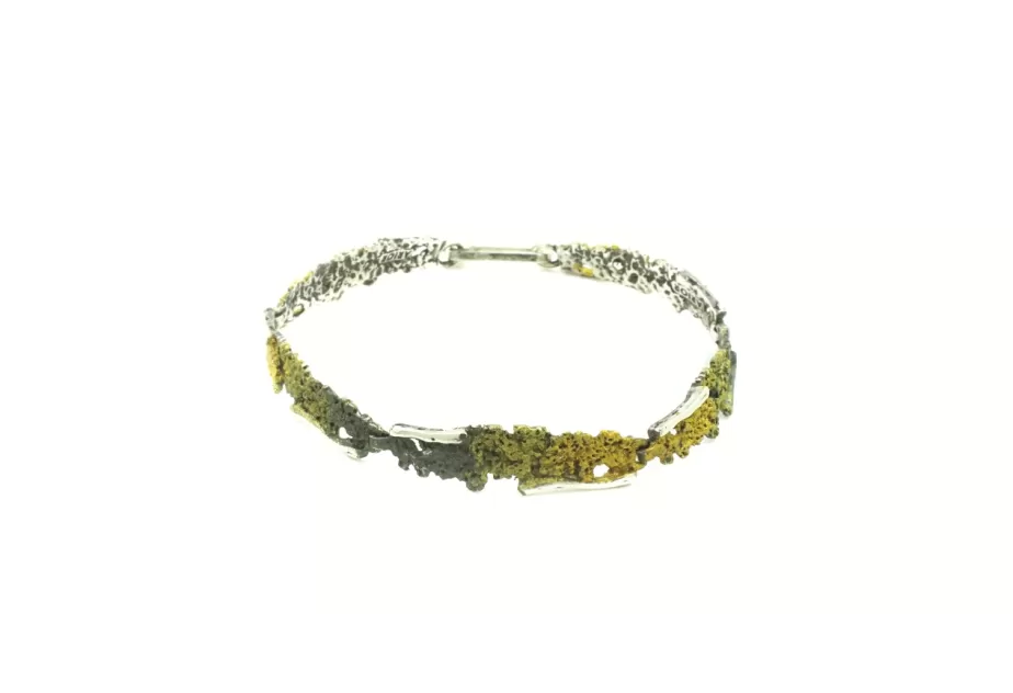Intenzza lichen-green bracelet