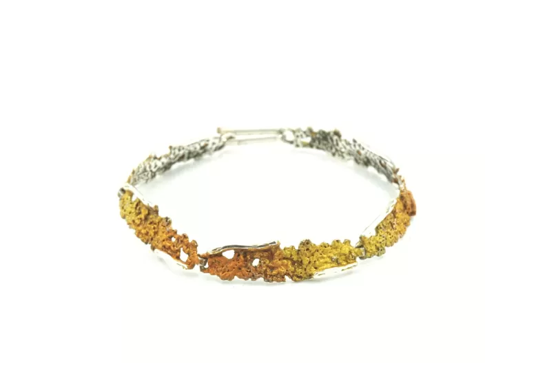 Pulsera Intenzza ocre con 5 eslabones