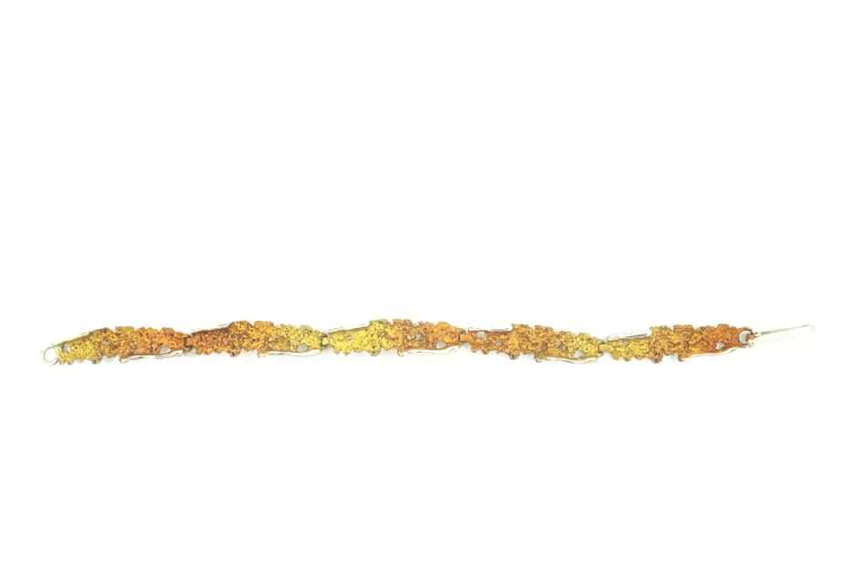 Pulsera Intenzza ocre con 5 eslabones