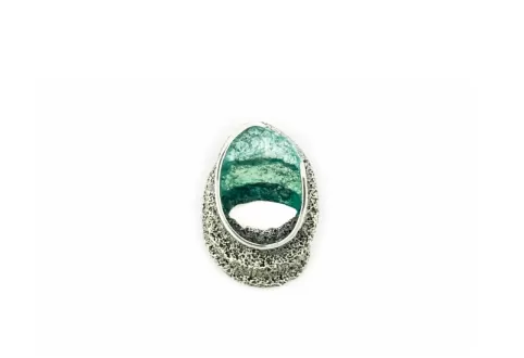 Colgante Sinera pequeño verde esmeralda
