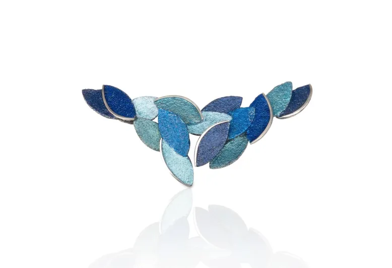 Eire blue big necklace