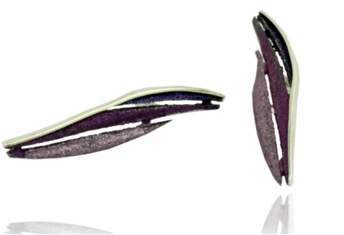 Pendientes Bori Violetas